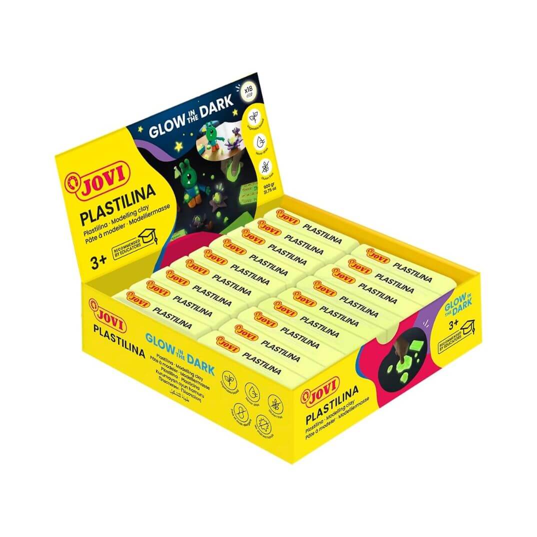 Caja de 18 pastillas de 50g fosforescentes