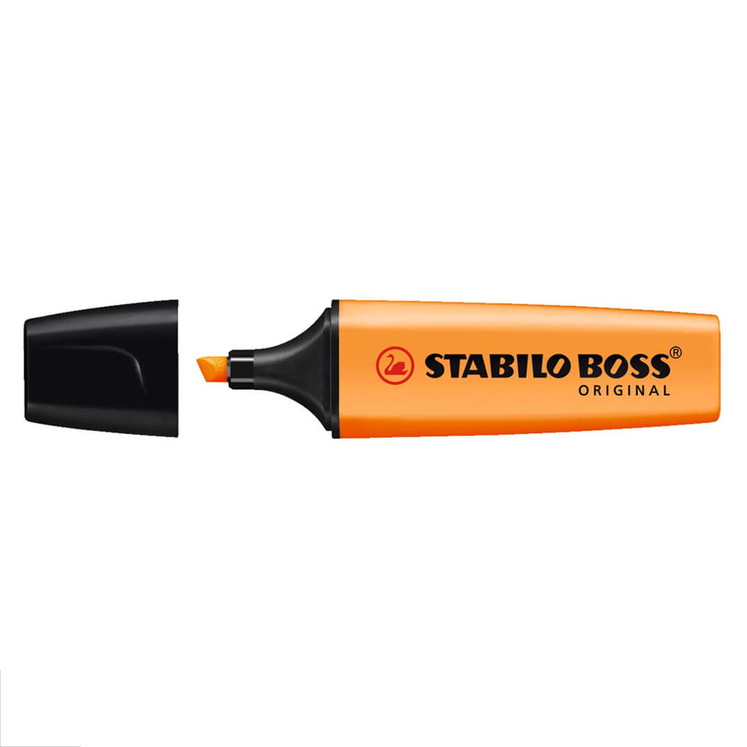 Marcador Stabilo Boss original taronja