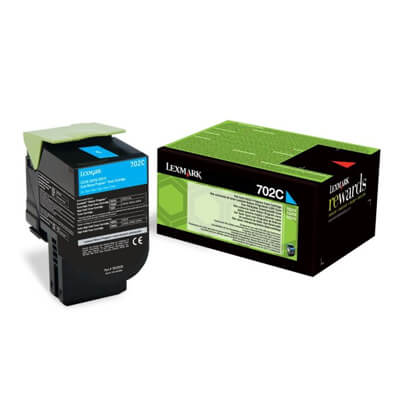 Lexmark optra C702 tòner cian