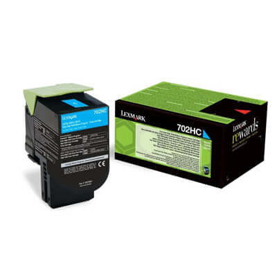 Lexmark optra C702 tóner cian 3000 cop