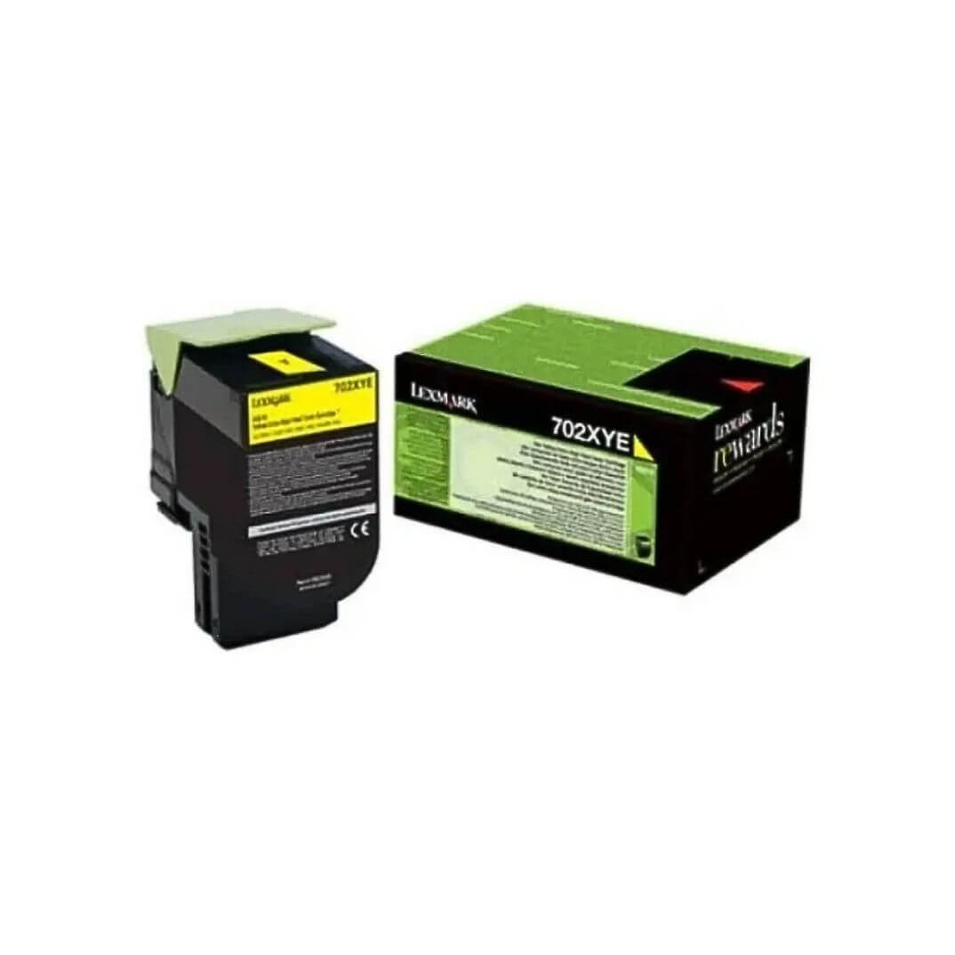 Lexmark 702XK tóner amarillo 4.000p.
