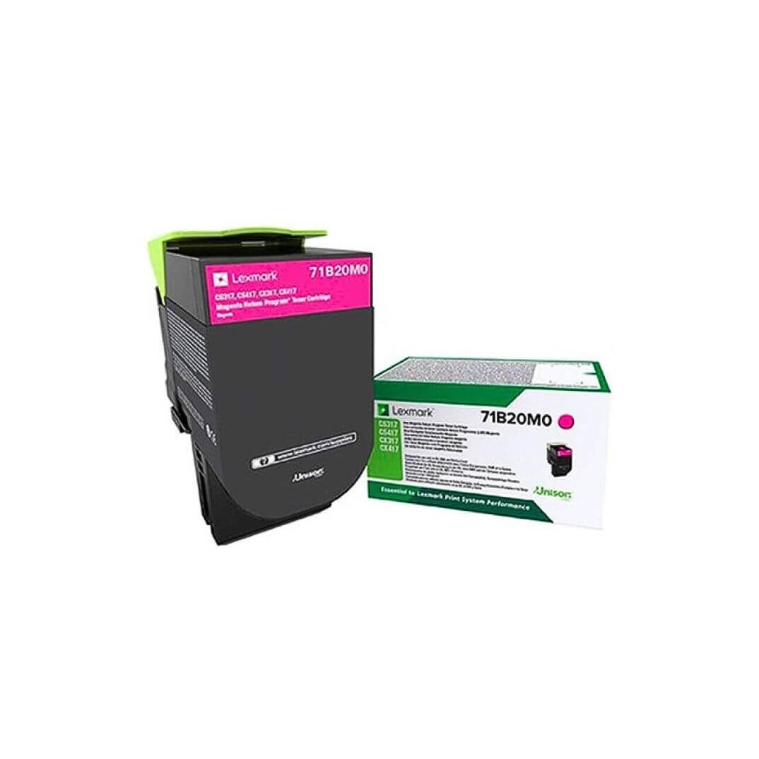 Tóner Lexmark CX317dn CX417de magenta