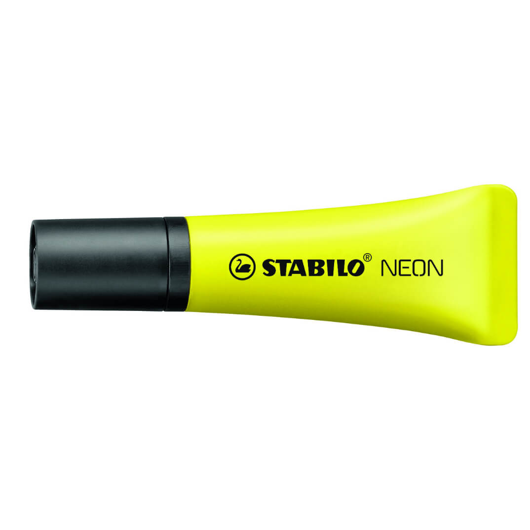 Rotulador fluorescente Stabilo neón amarillo