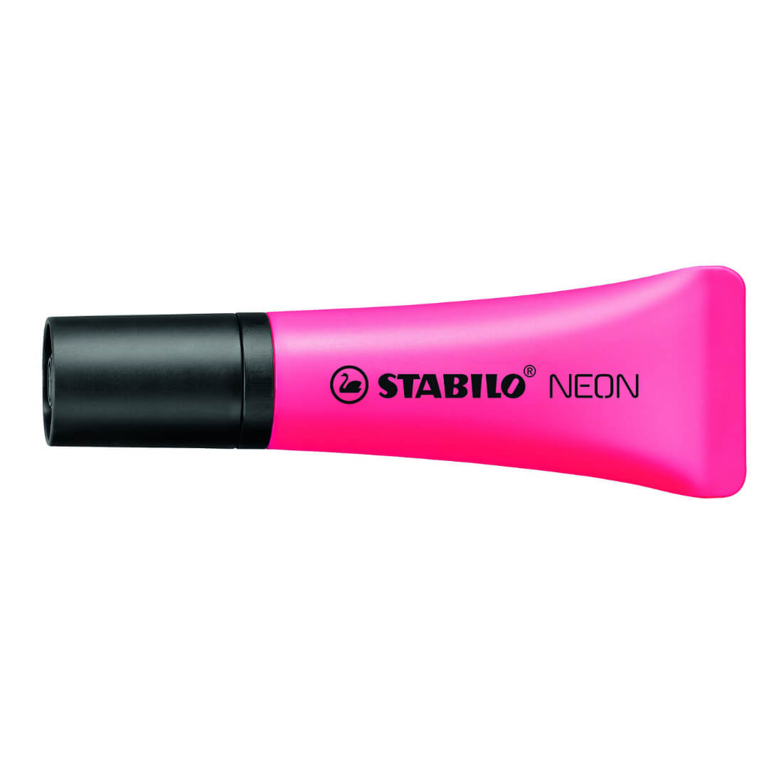 Rotulador fluorescente Stabilo neón rosa