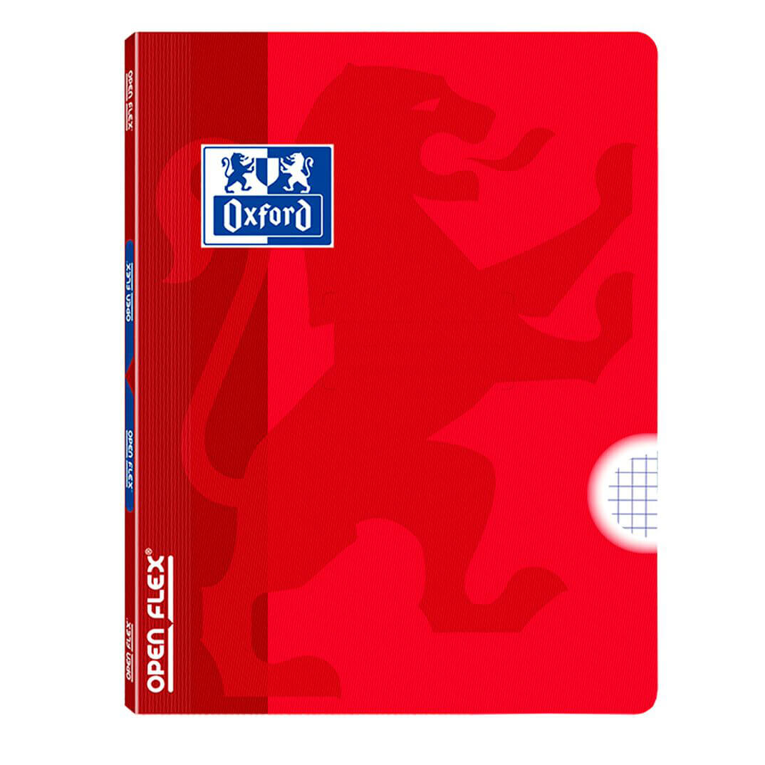 Libreta Grapada Open Flex A4 roja