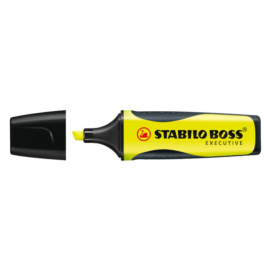 Retolador fluor Stabilo Boss Executive groc
