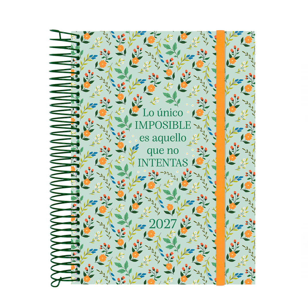 Agenda Finocam Diseños D/P"Imposible"Castellano