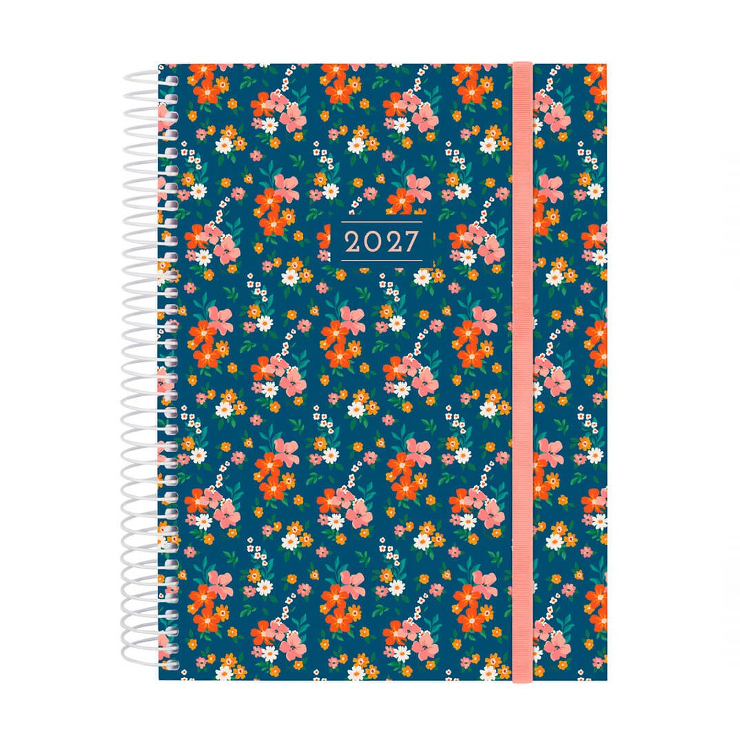 Agenda Finocam Dissenys D/P "Flora" Català