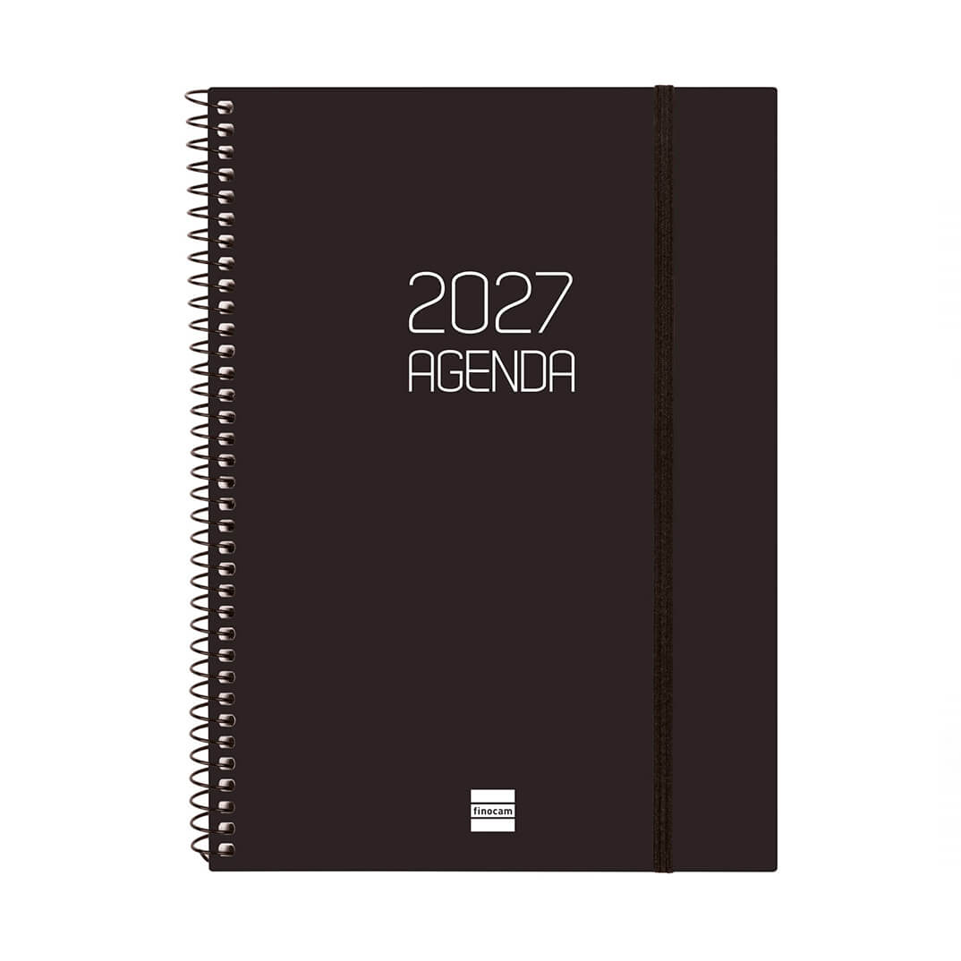 Agenda Finocam Opaque espiral S/V V Cat 155x215mm