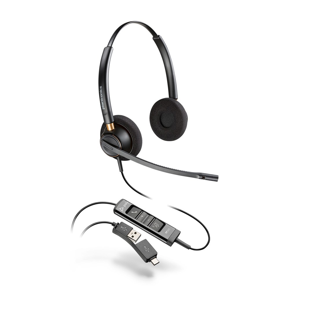 Auricular con cable EncorePro 525 USB-A Stereo