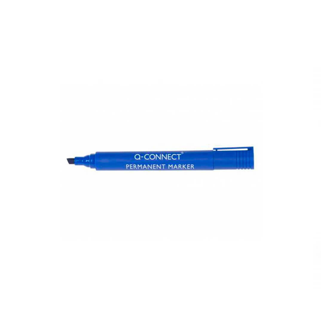 Rotulador permanente Q-Connect azul