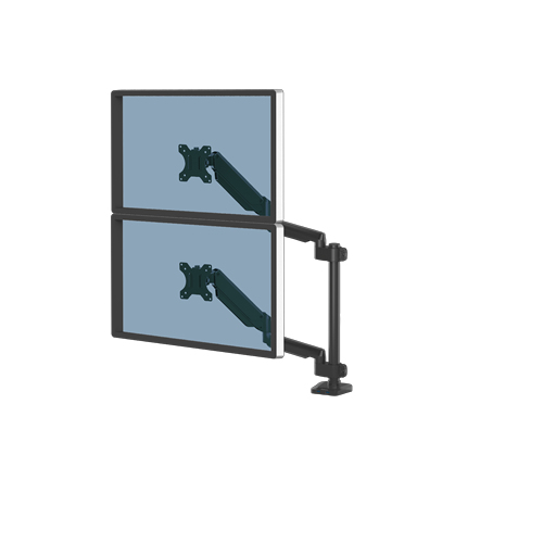 Brazo para doble vertical Platinium Series negro