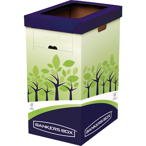 Paperera de reciclatge Bankers Box