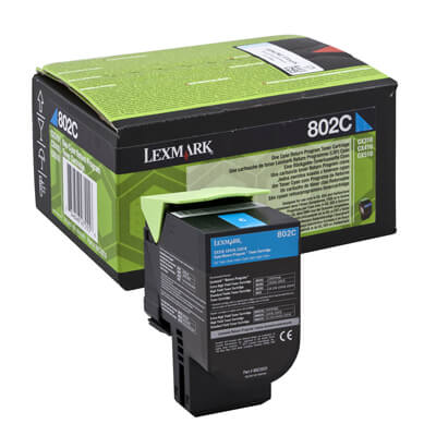 Lexmark ink-jet 802 cian p/cx310/410/510