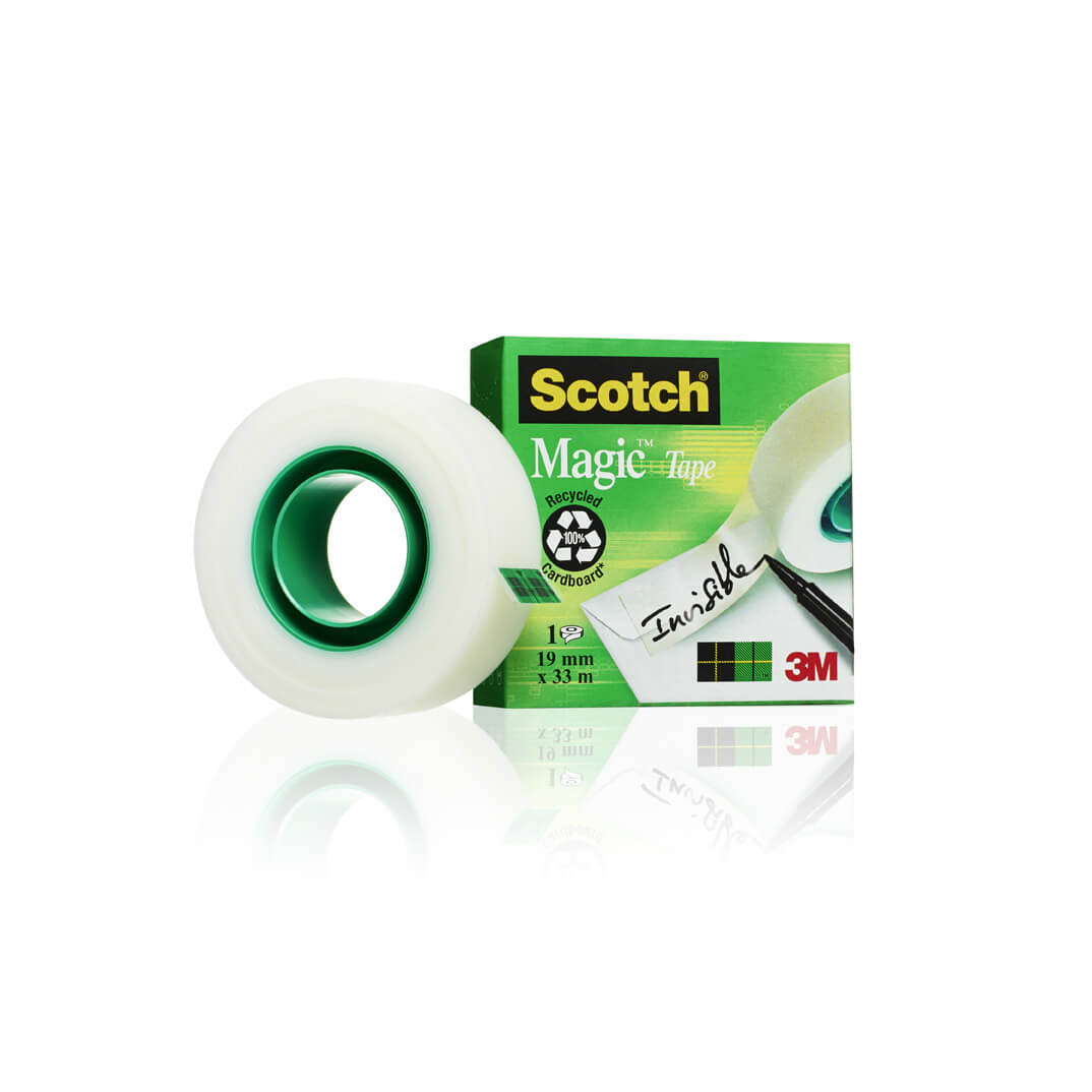 Cinta adhesiva Scotch® Magic 19mm x 66m