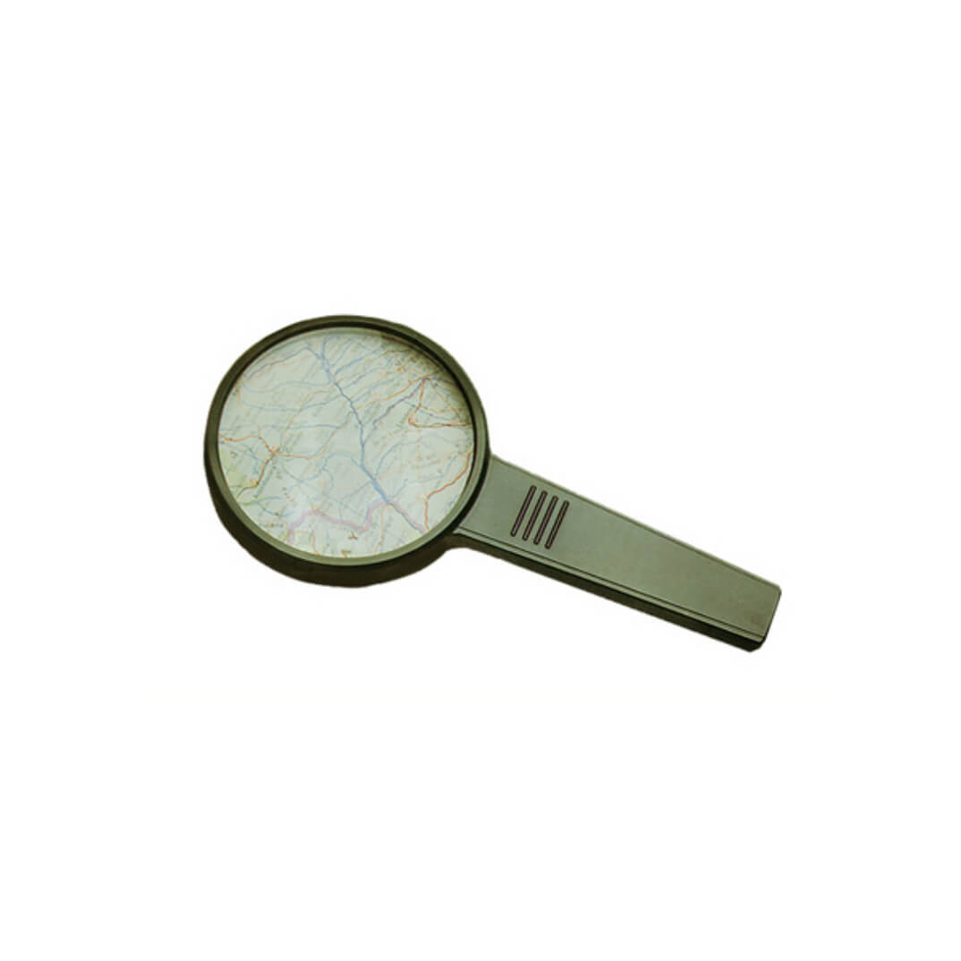 Lupa Magnifier 75mm 2.5x y 5x