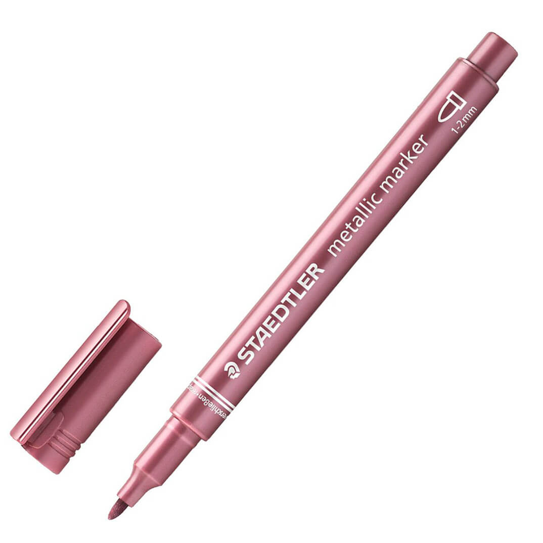 Rotulador Staedtler 8323 rojo metalizado