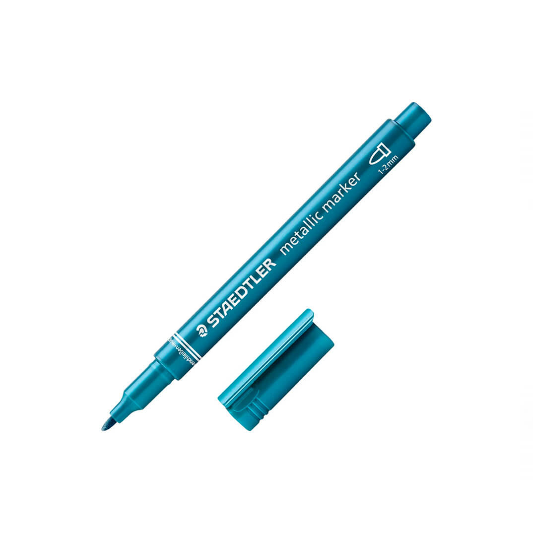 Rotulador Staedtler 8323 azul metalizado