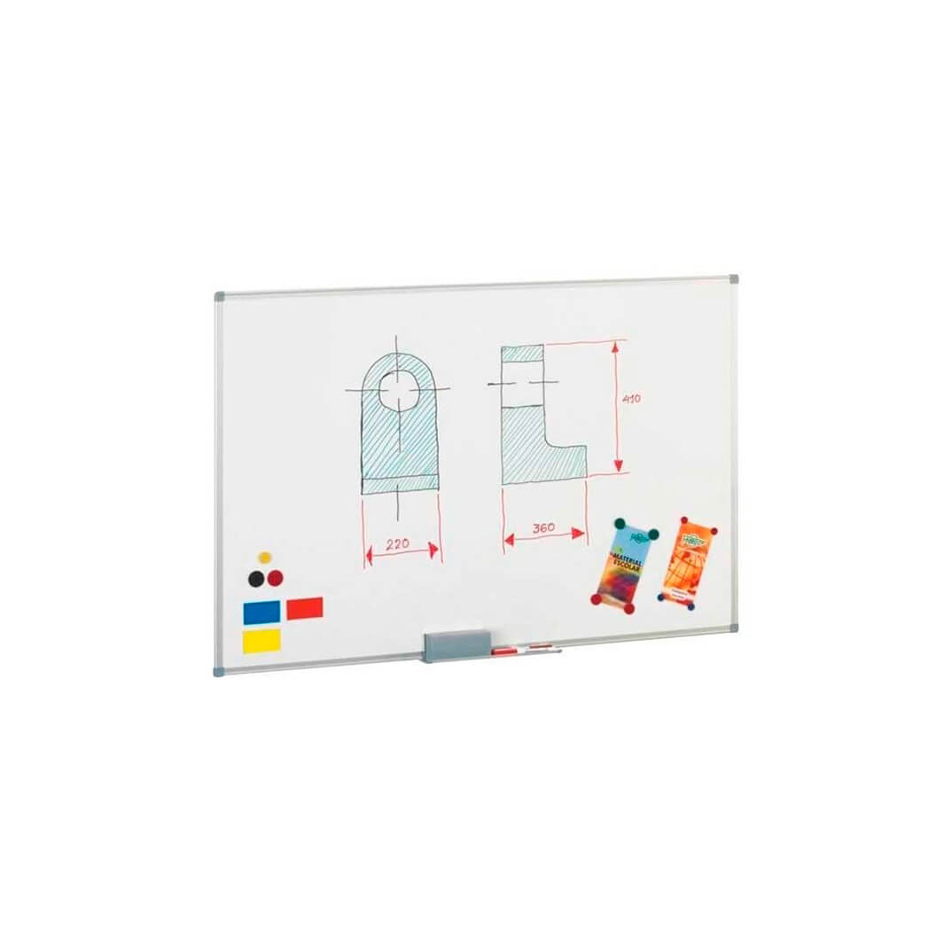 Pizarra blanca lacada Faibo 120x180