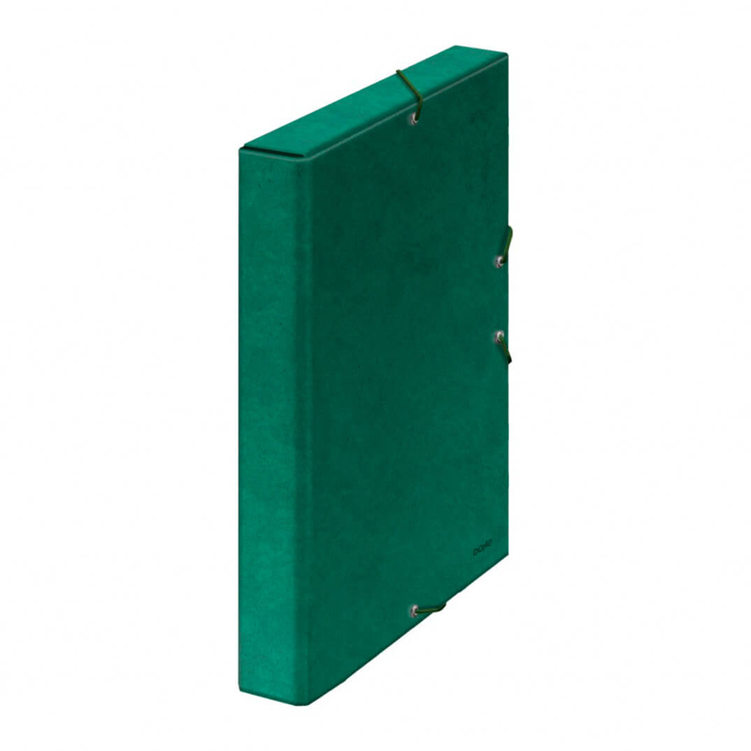 Carpeta proyectos broche PP lomo 5cm verde claro