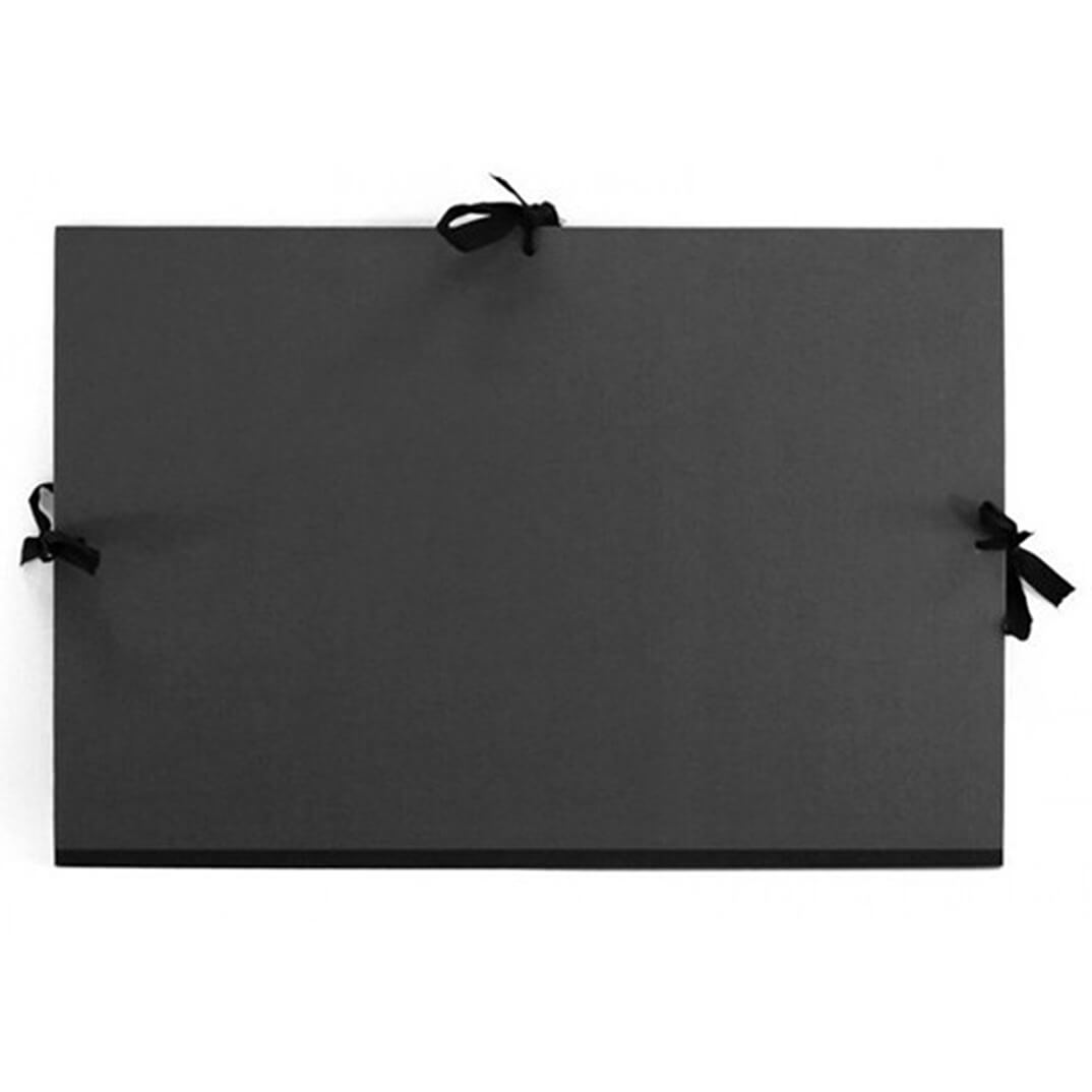 Carpeta dibujo A2 con cintas laterales