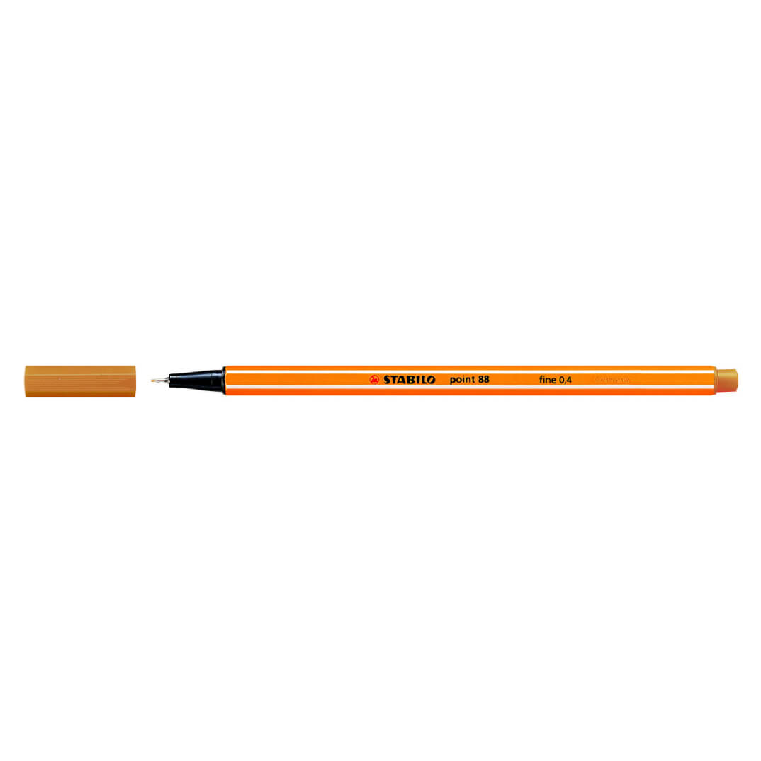 Rotulador Stabilo 88 ocre oscuro