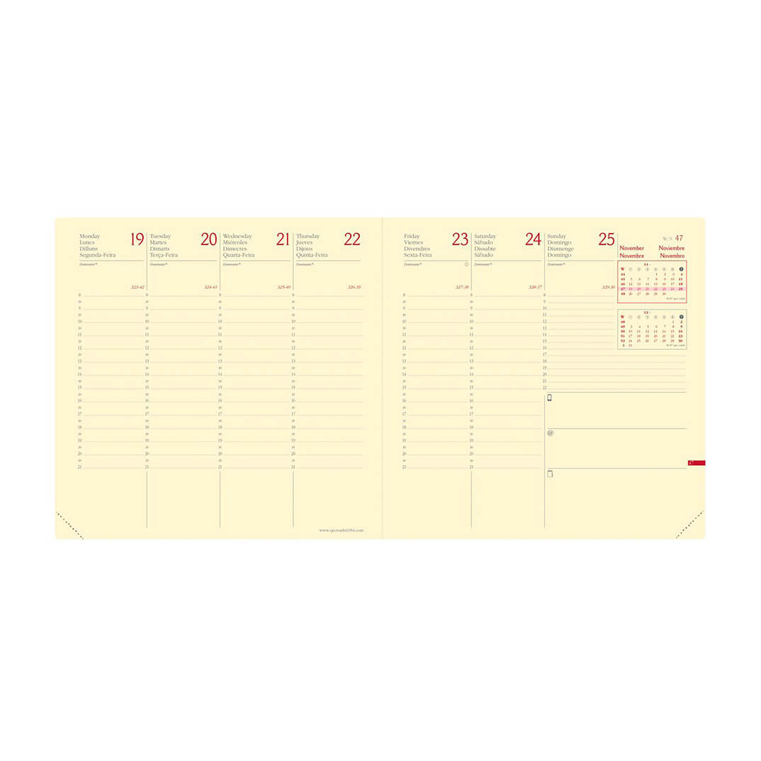 Recanvi agenda Executif Prestigio 16x16
