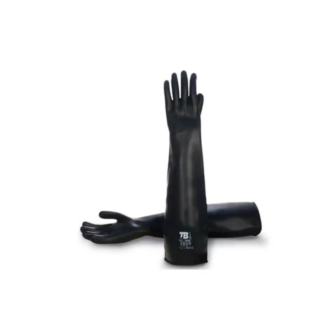 Guants (2) TB químic làtex clorinat negre