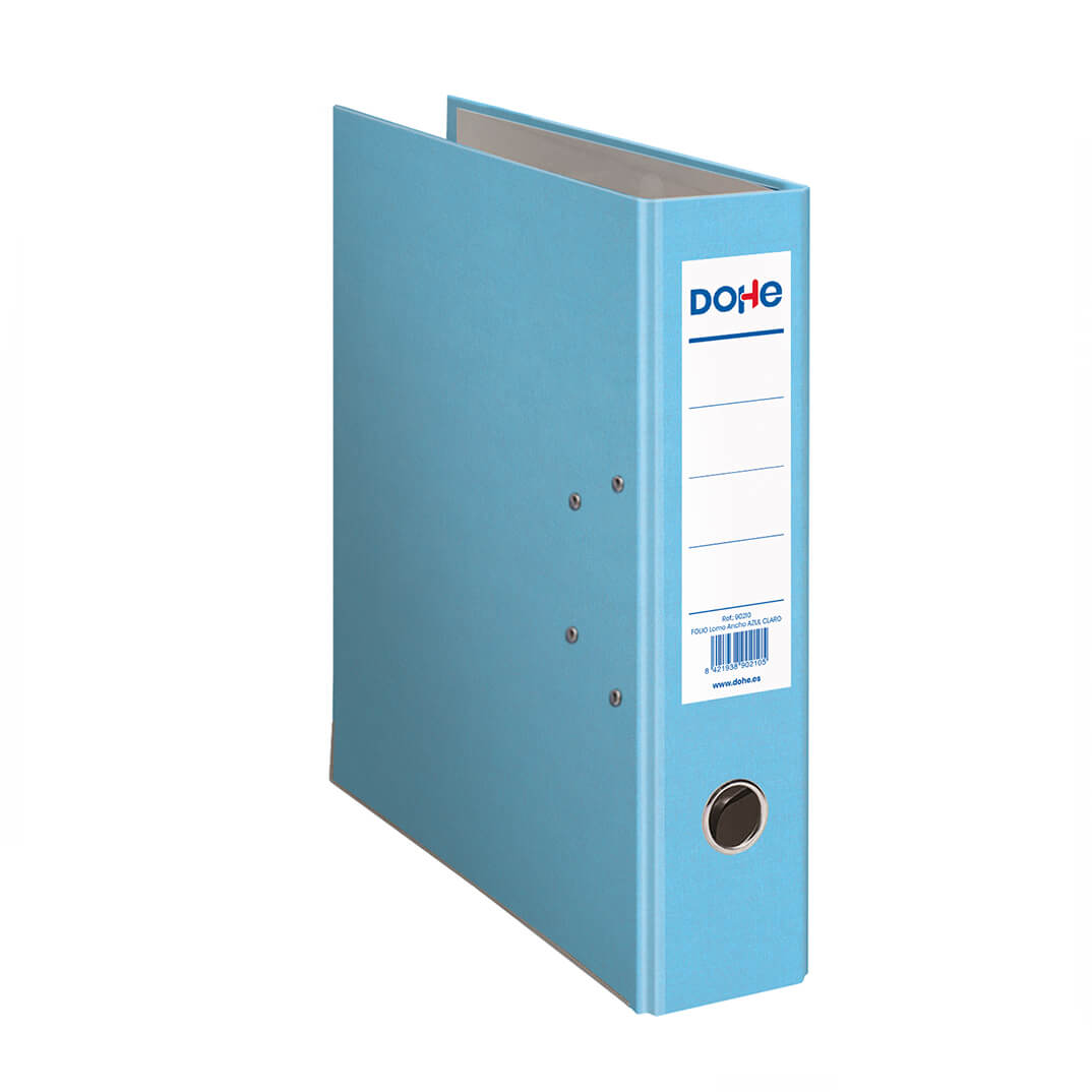 Archivador palanca Dohe Folio ancho azul claro
