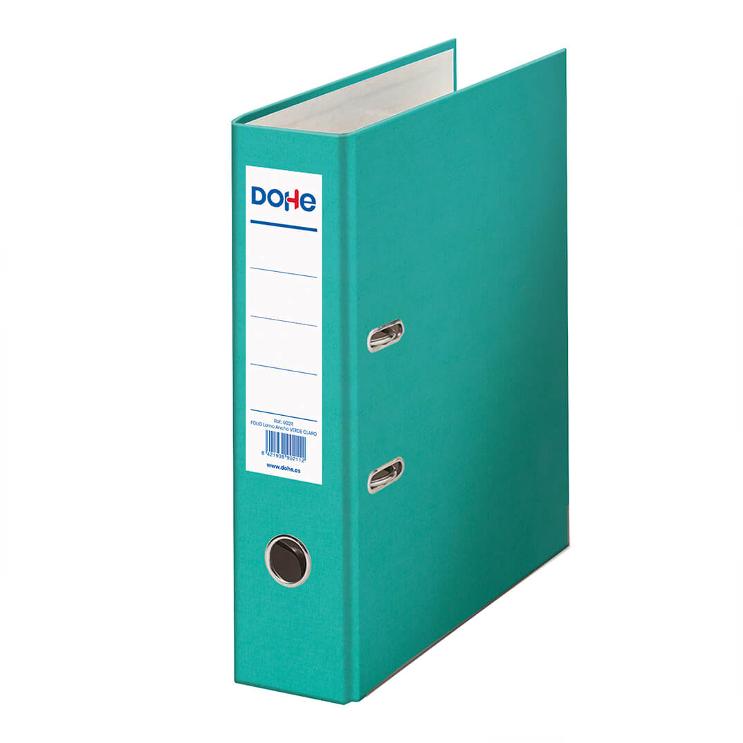 Archivador palanca Dohe Folio ancho verde claro