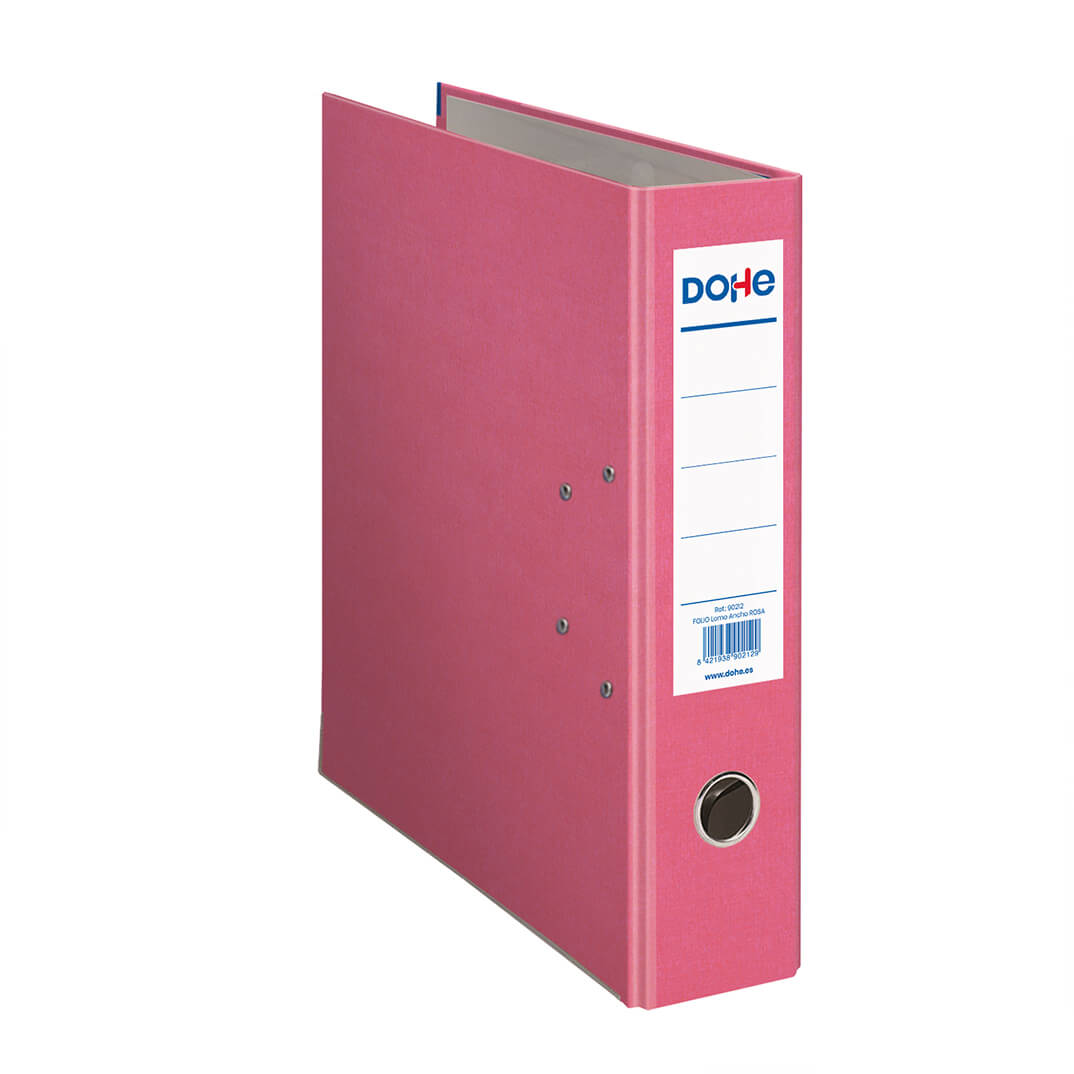 Archivador palanca Dohe Folio ancho rosa