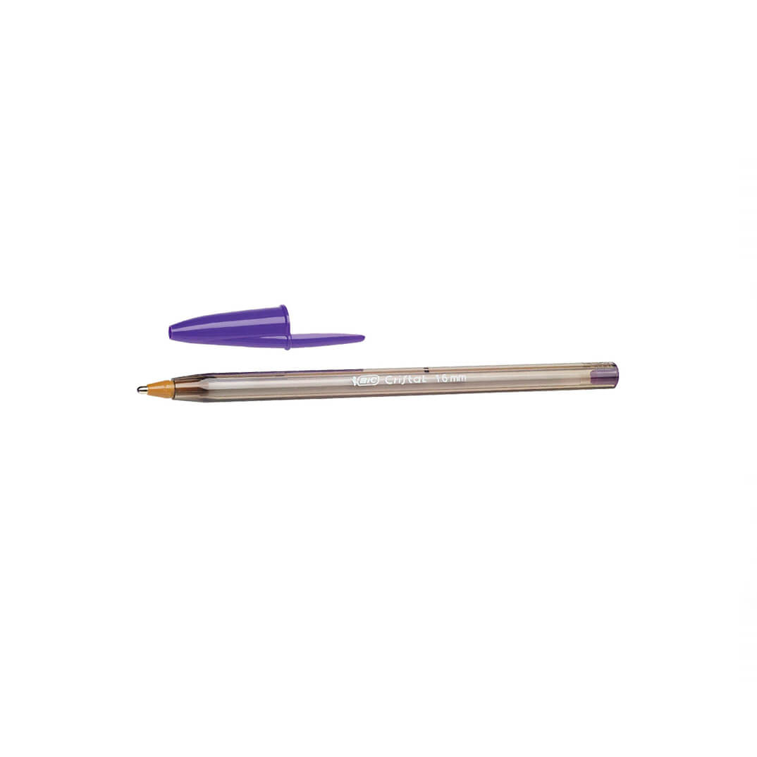 Bolígrafo Bic Cristal Fun morado