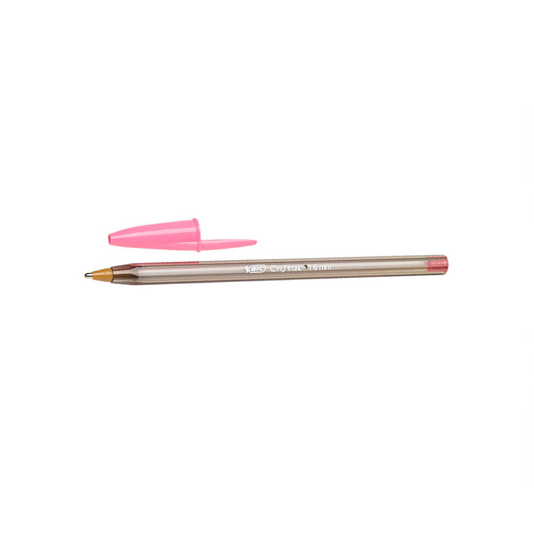 Bolígrafo Bic Cristal Fun rosa