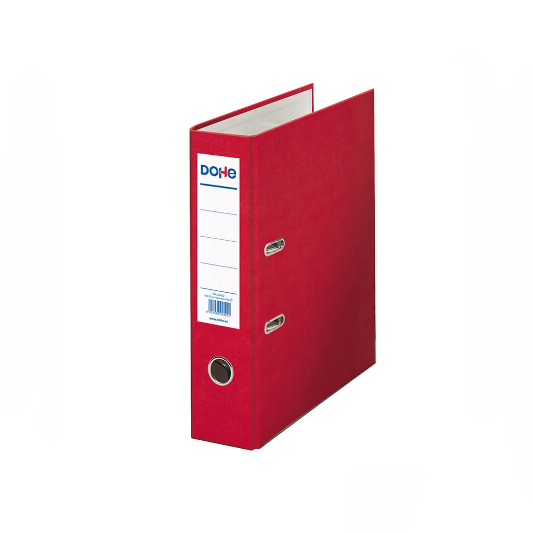 Archivador palanca Dohe Folio ancho rojo