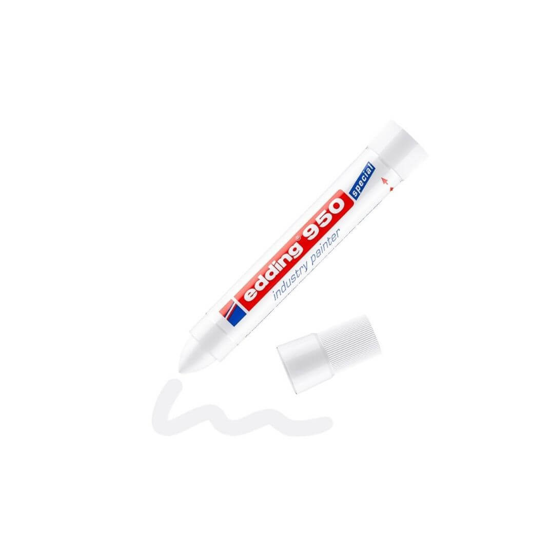 Marcador edding 950 blanc