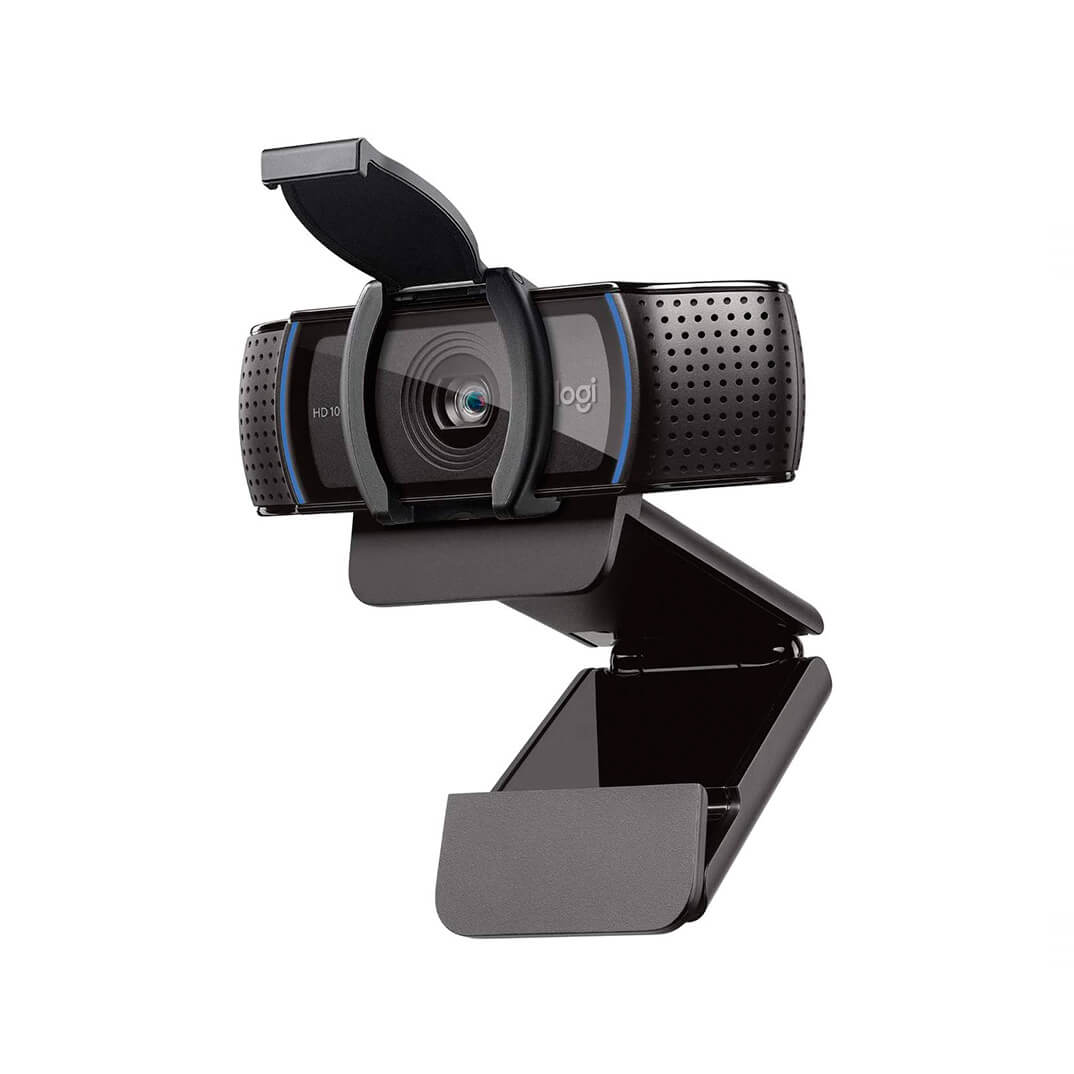 Logitech HD Pro Webcam C920S pro con tapa