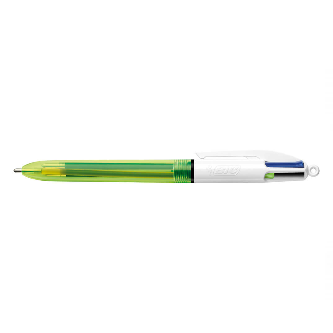Bolígraf BIC® 4 Colours Fluo