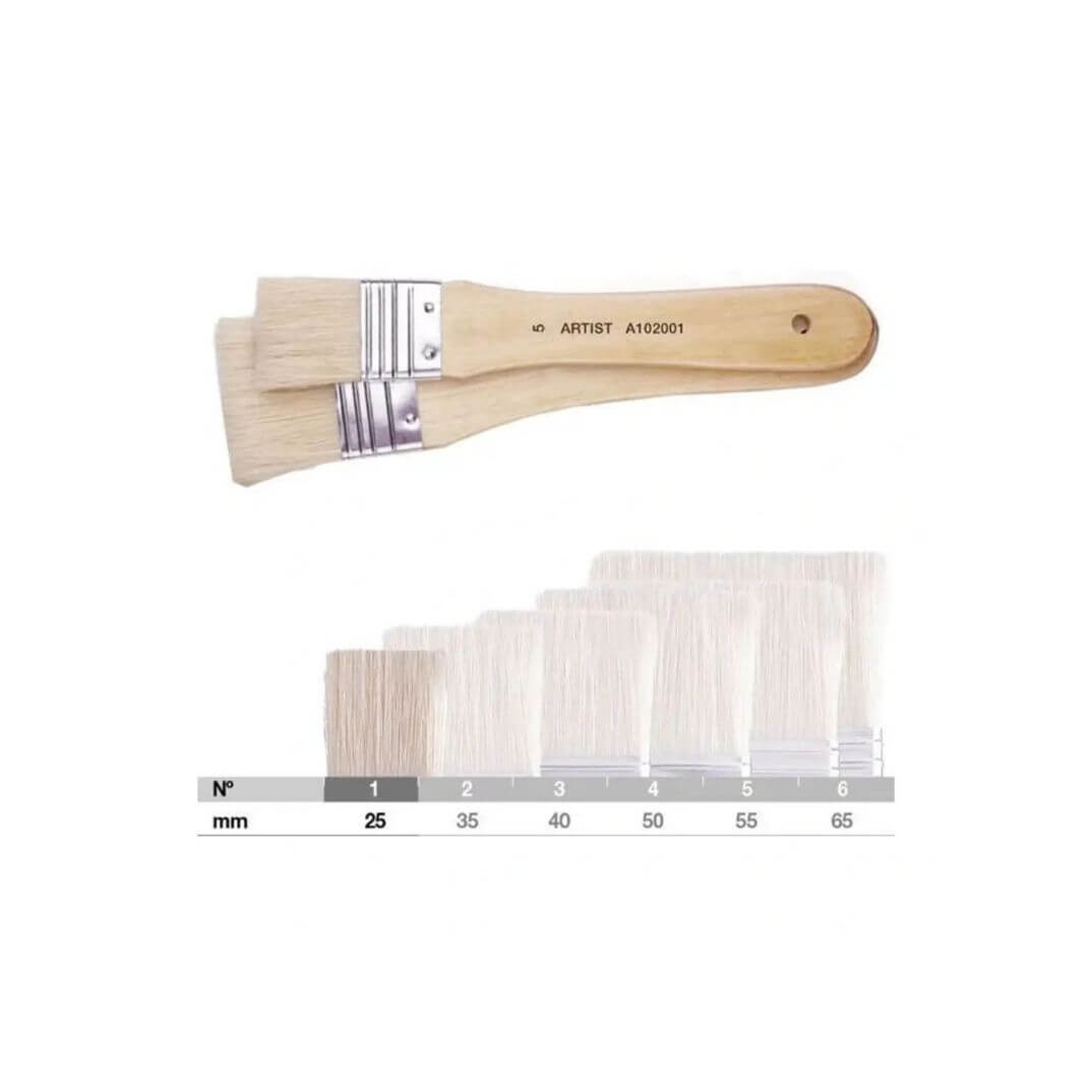 Pinzell paletina Artirst pèl truja plana 2.5mm