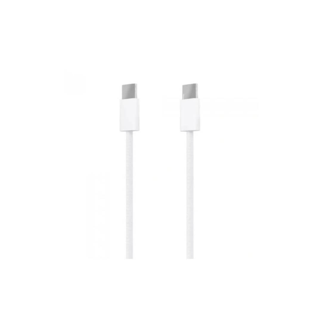 Cable USB 2.0 Tipo-C a Tipo-C 1m blanco Aisens