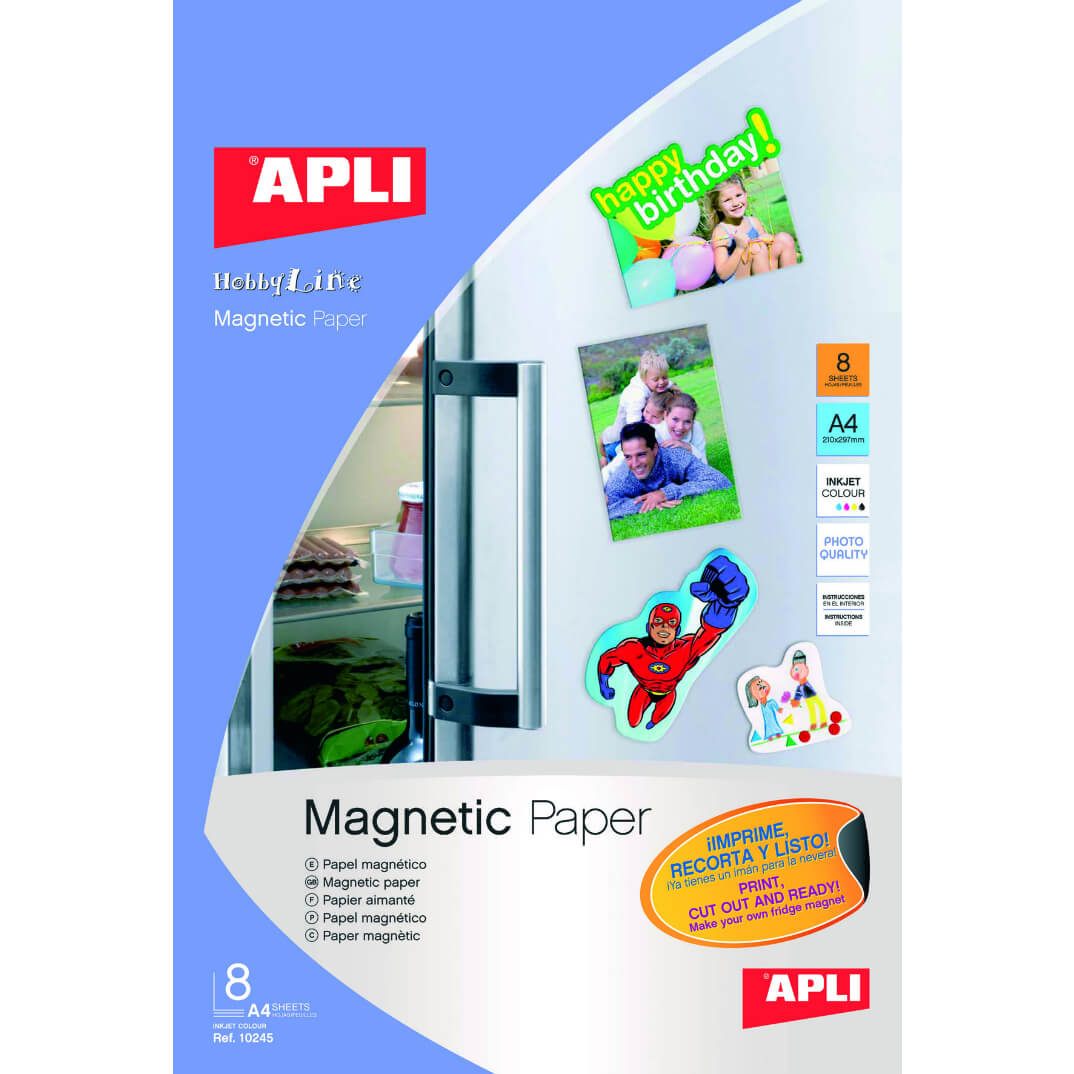 Papel magnético A4 Apli