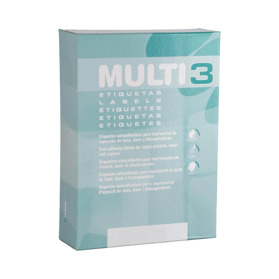 Caja etiquetas Multi3 105x42,4 500h
