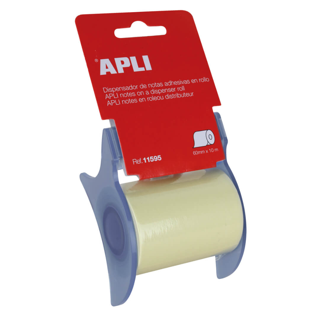Nota adhesiva Apli en rollo 60mmx10metros