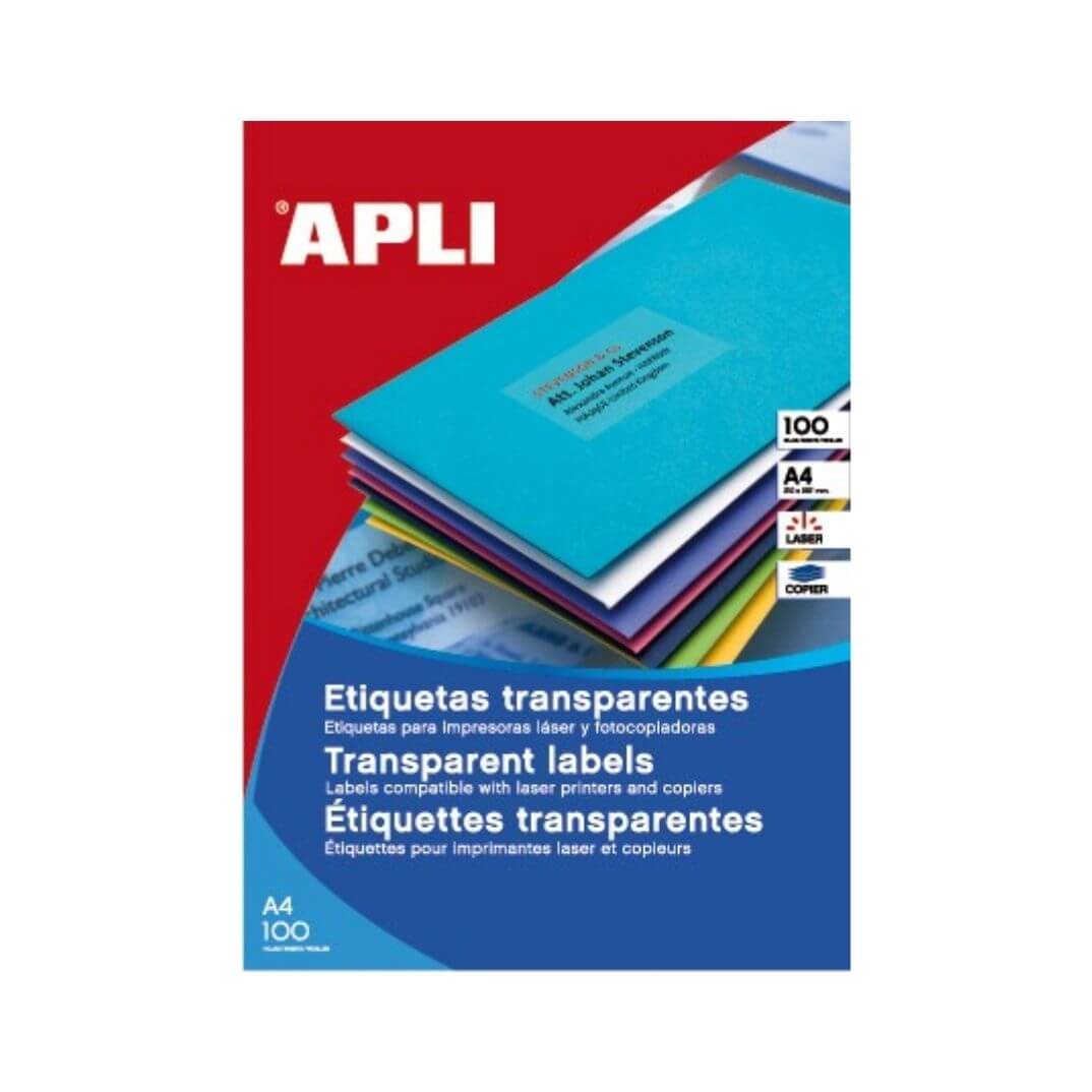 Etiquetas translúcides 210,0 x 297,0 mm 100 hojas