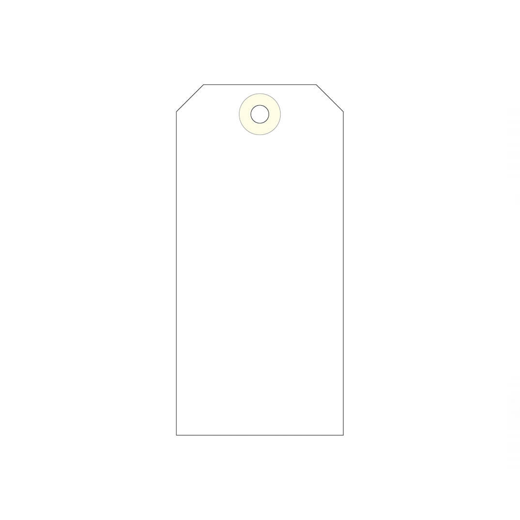 Caja de 1000 etiquetas con arandela 120x57mm