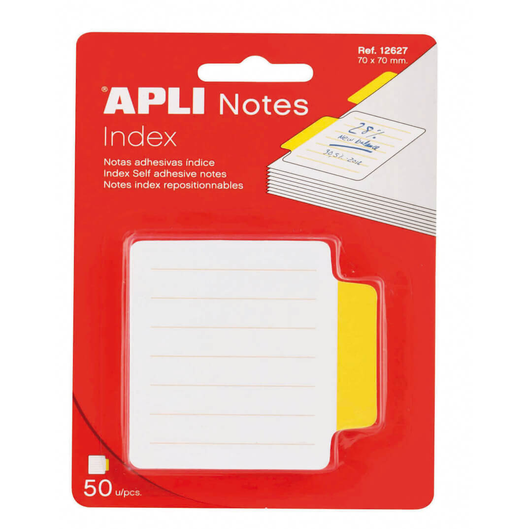 Bloc notes índex 70x70