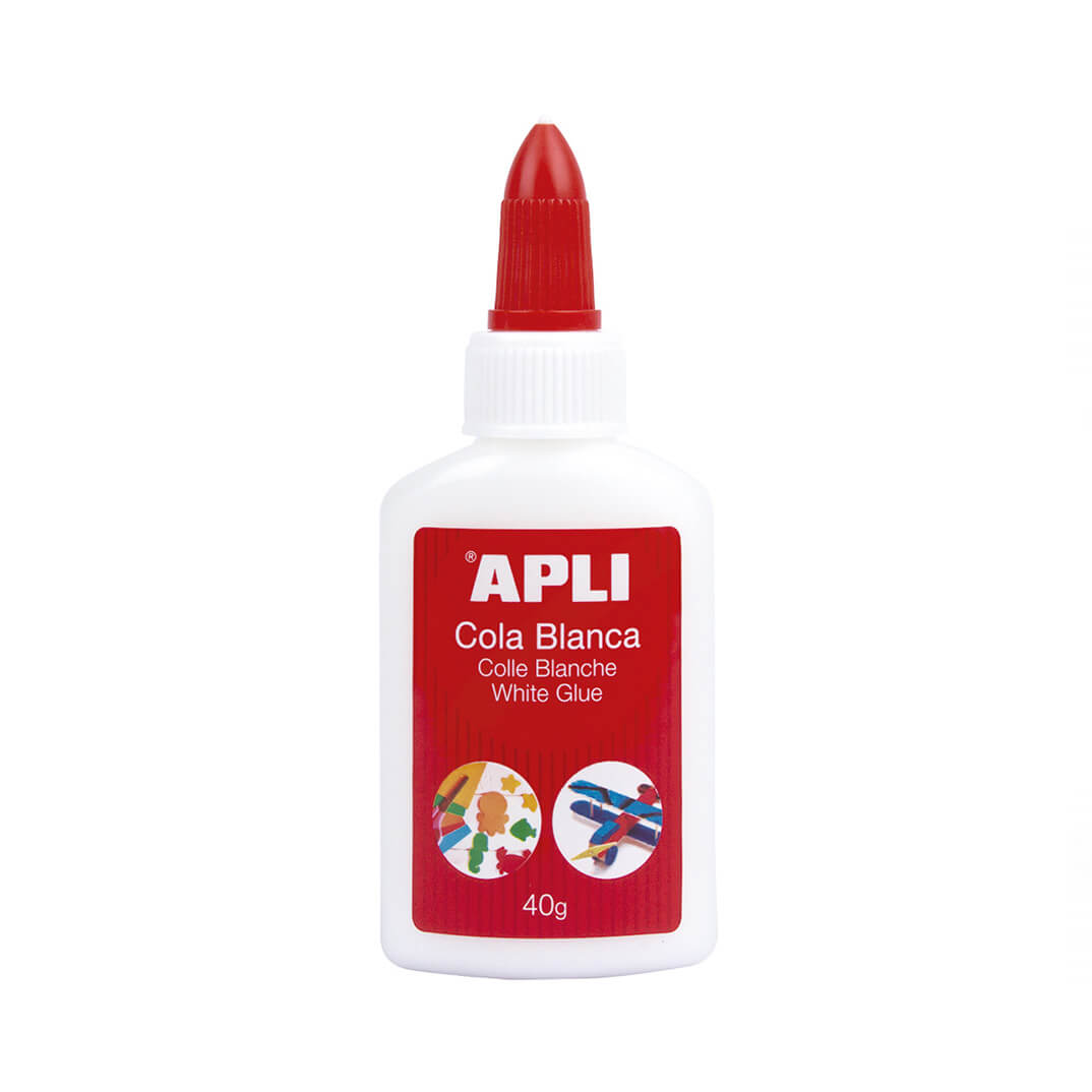 Bote de cola blanca Apli 40g