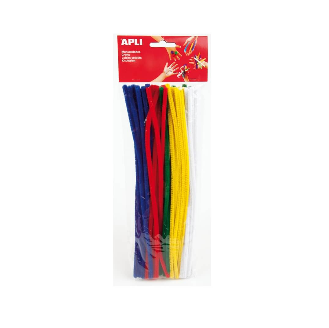 Bolsa limpiapipas colores surtidos (50u)