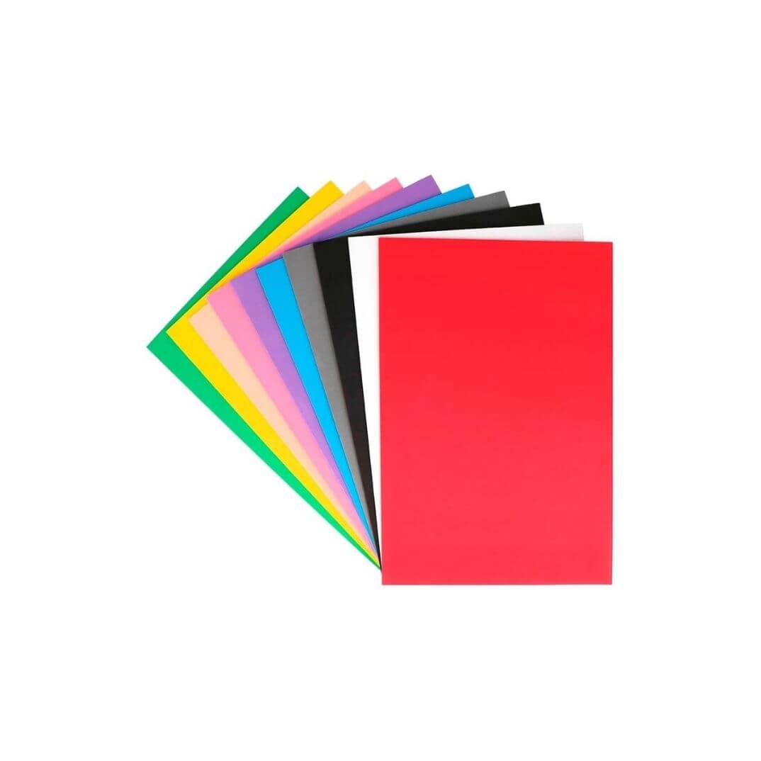 Goma Eva 600x400mm multicolor 10 hojas