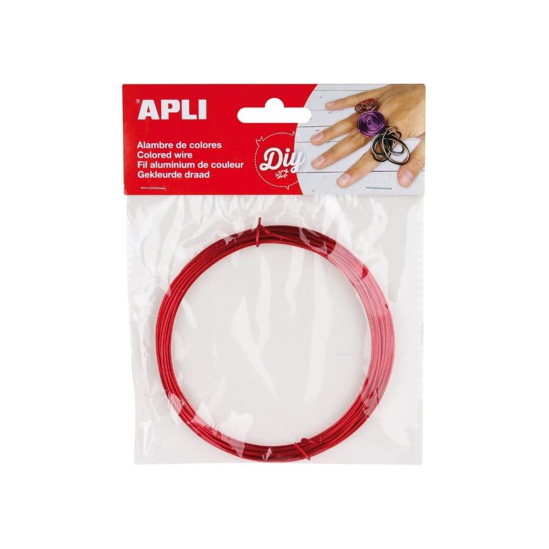 Filferro vermell Apli 1,5 mm x 5 m