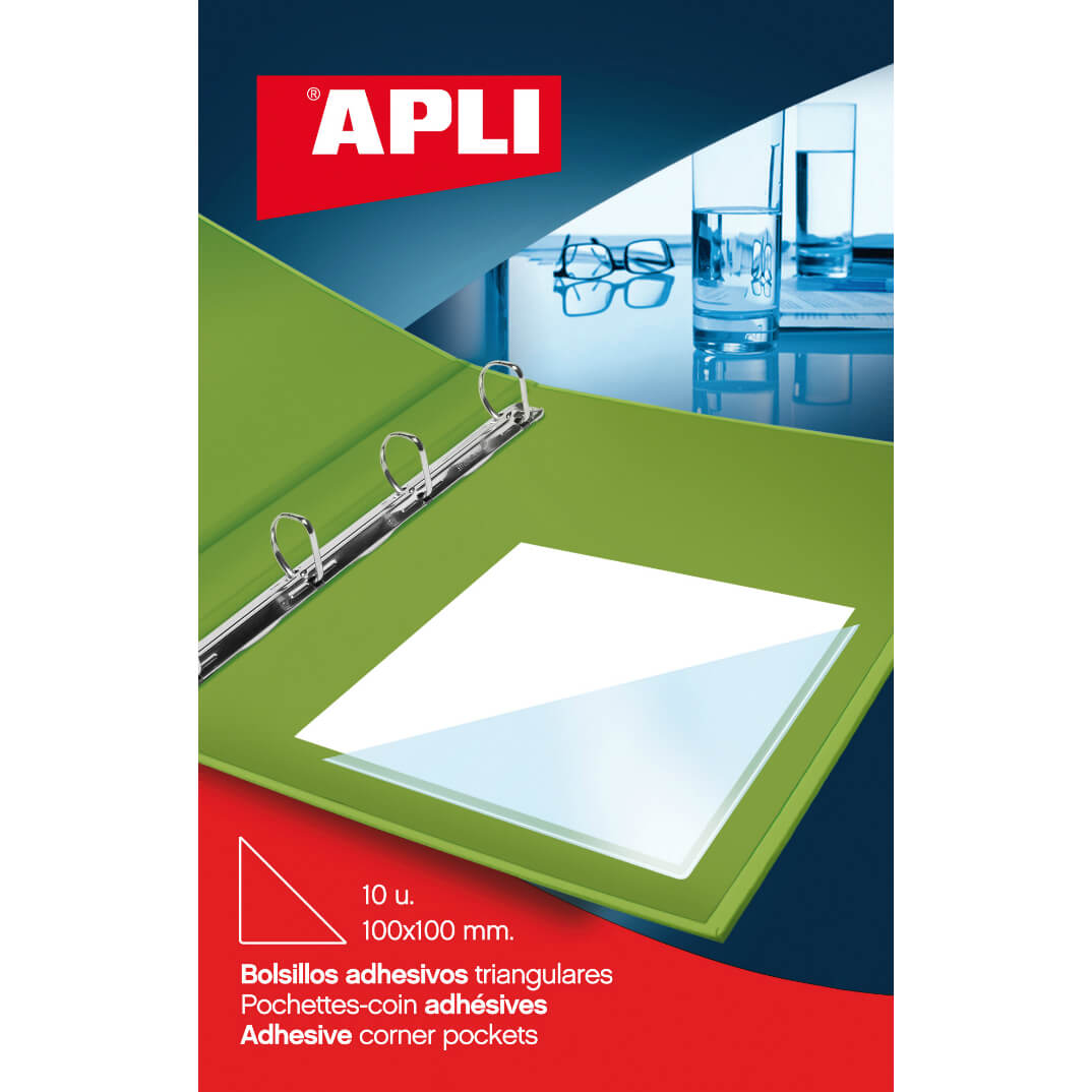 Butxaques autoadhesives triangulars 170x170mm (6)